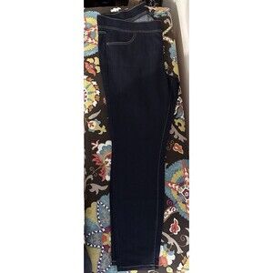 Torrid Jeans Womens 2R Blue Dark Wash Skinny Pull On Jeggings Stretch